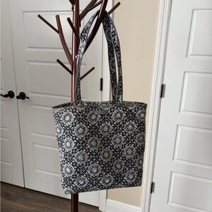 Vera Bradley Black and Gray Patterned Tote